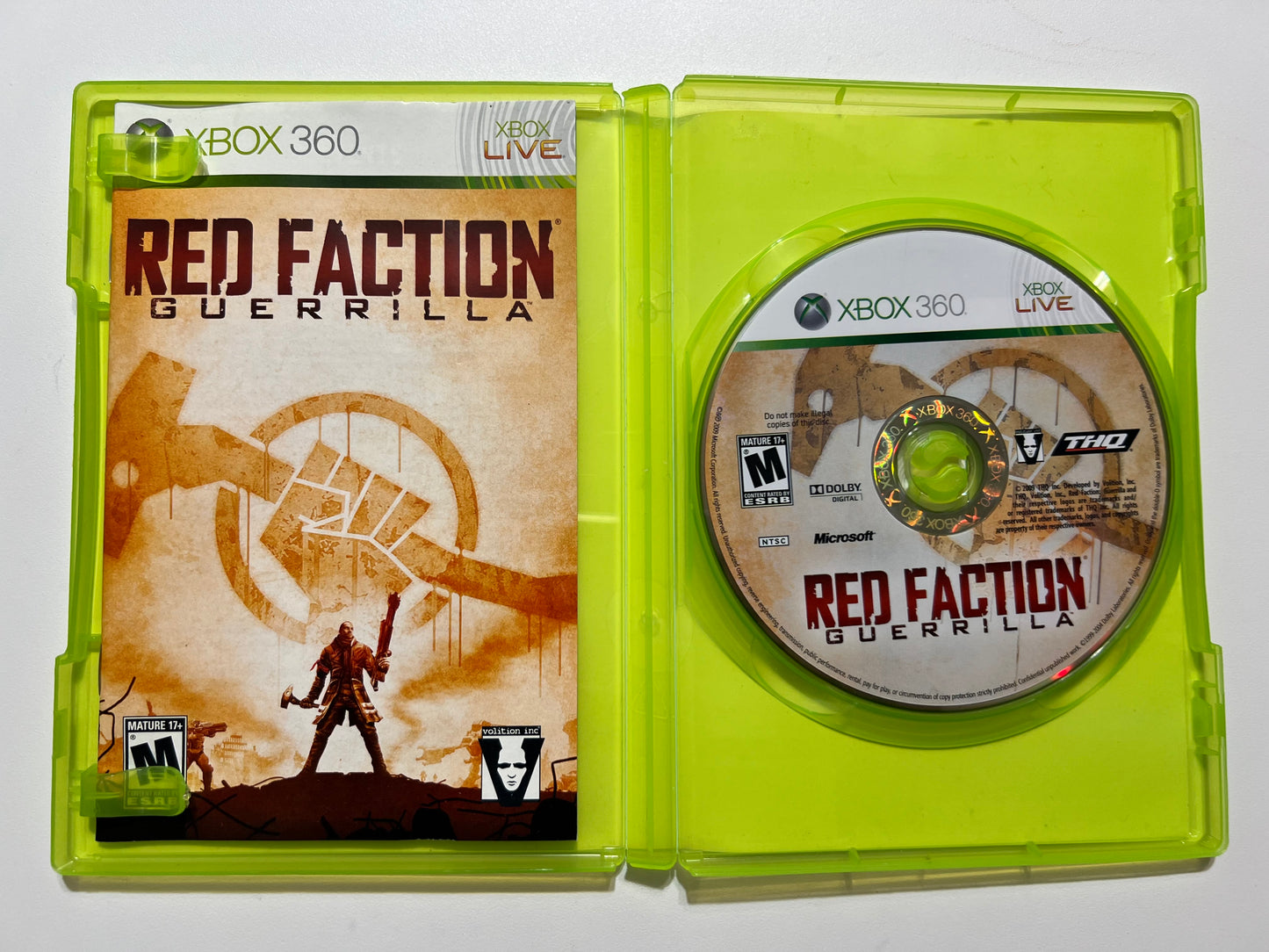 RED FACTION guerrilla (Complete) - Xbox 360