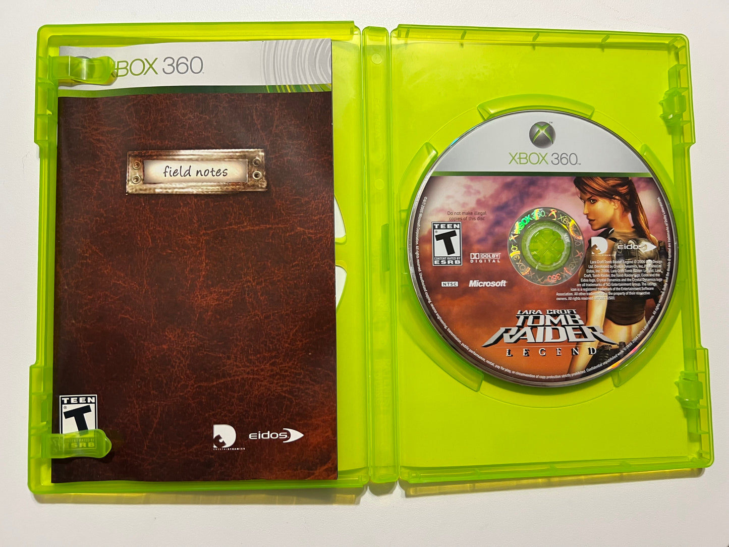 Tomb raider legend - Xbox 360 (complete)