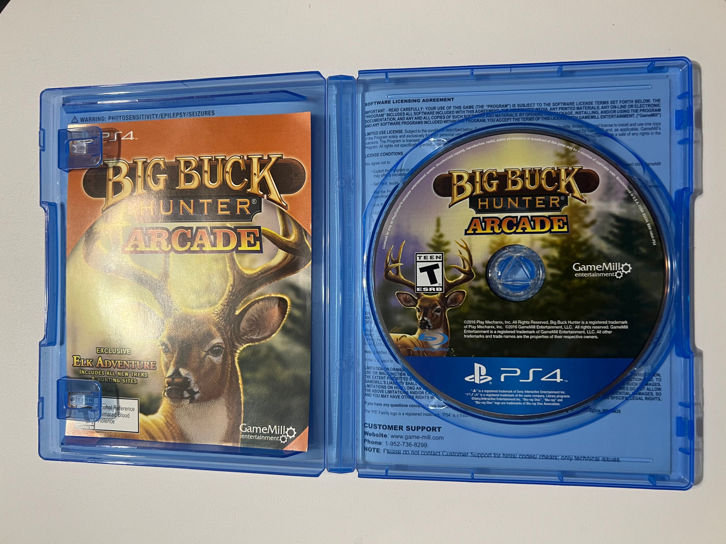 Big buck hunter arcade - PS4 (Complete)