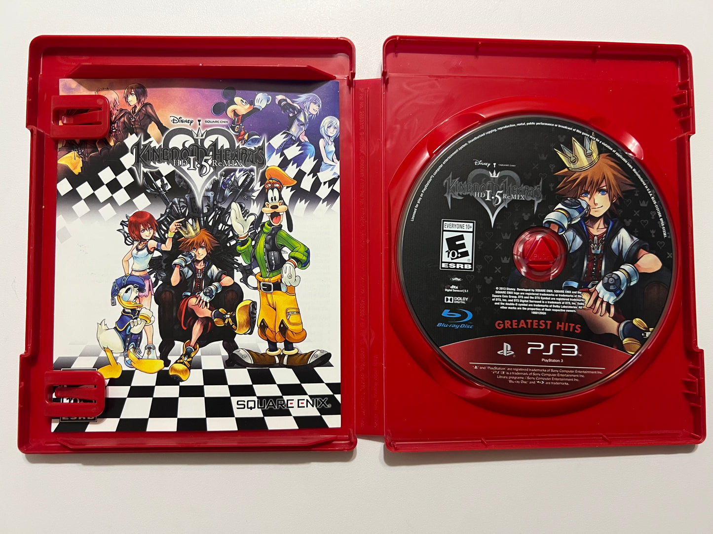 Kingdom hearts HD 1.5 Remix - PS3 (Complete)