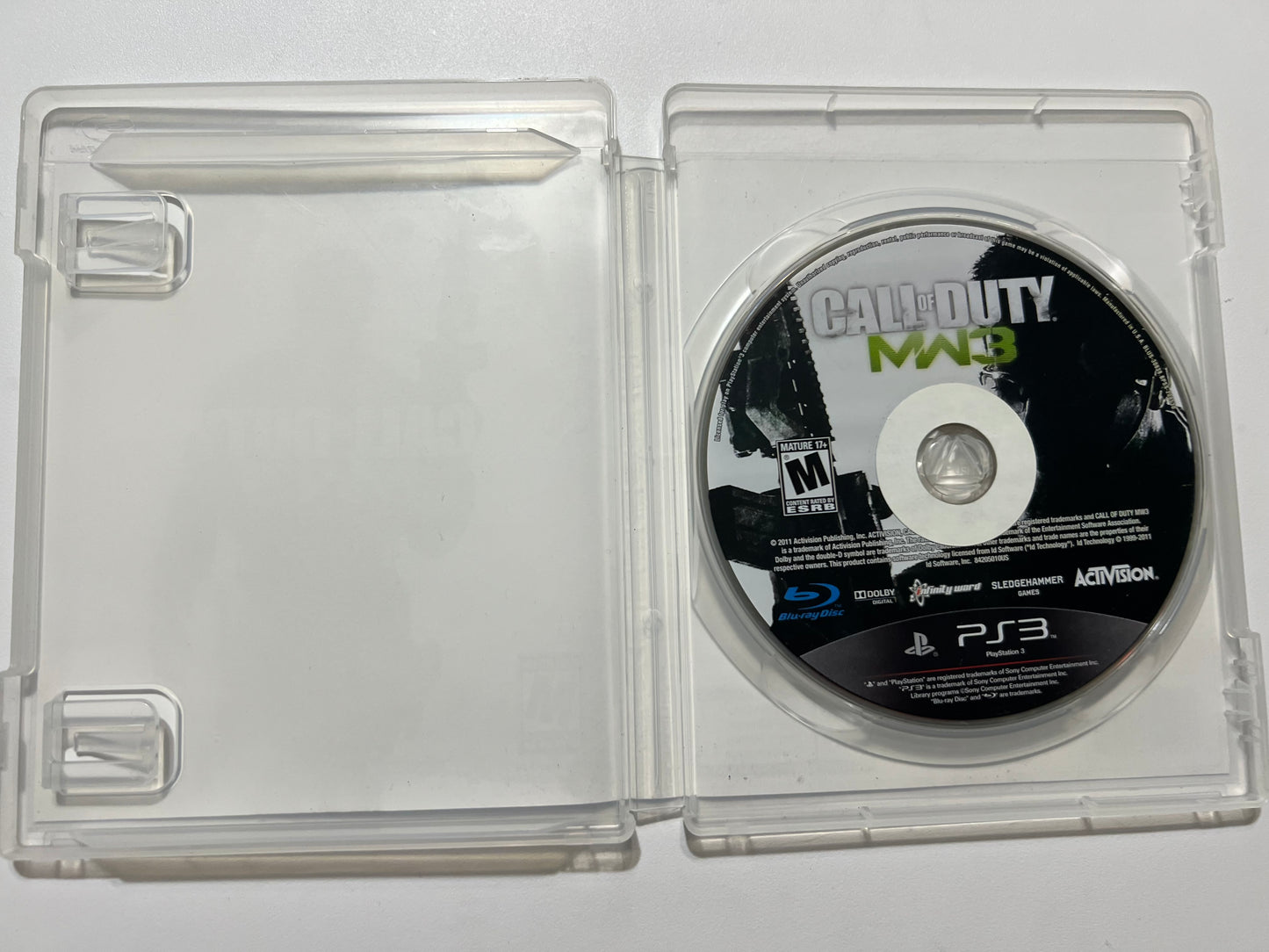 Call of Duty Modern Warefare 3 - PS3 (missing insert)