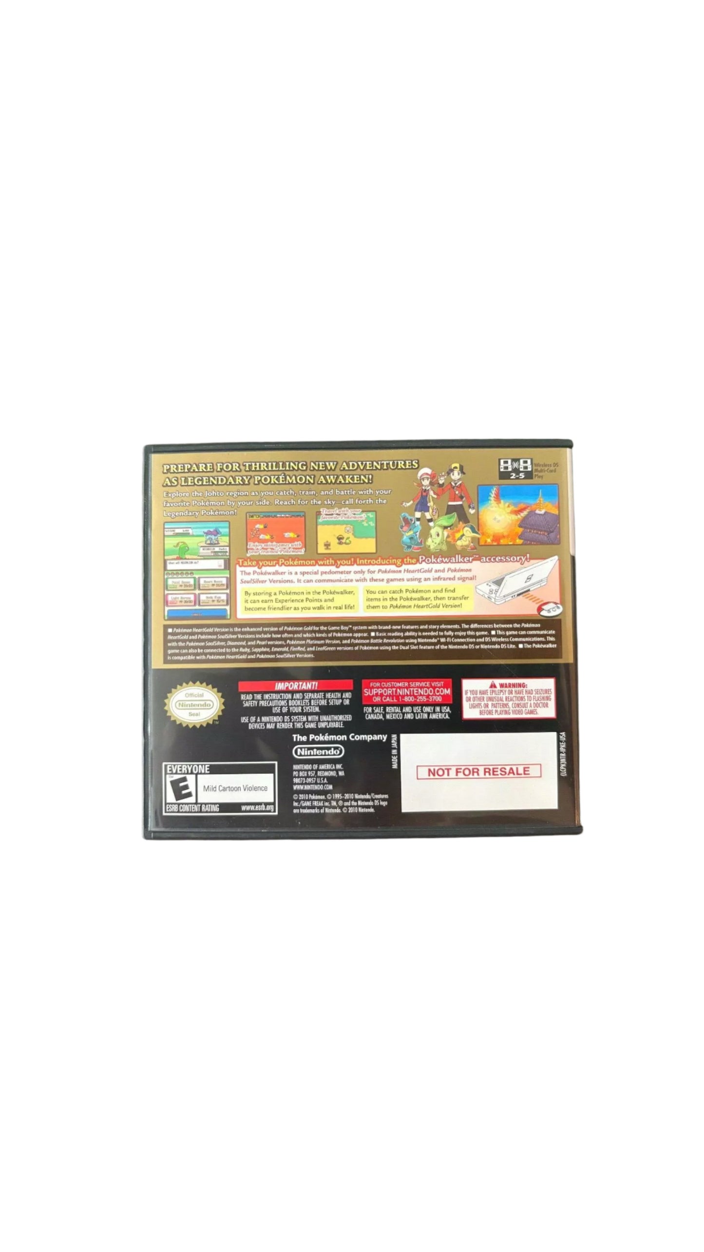 Pokémon Heart-gold Version - Nintendo DS