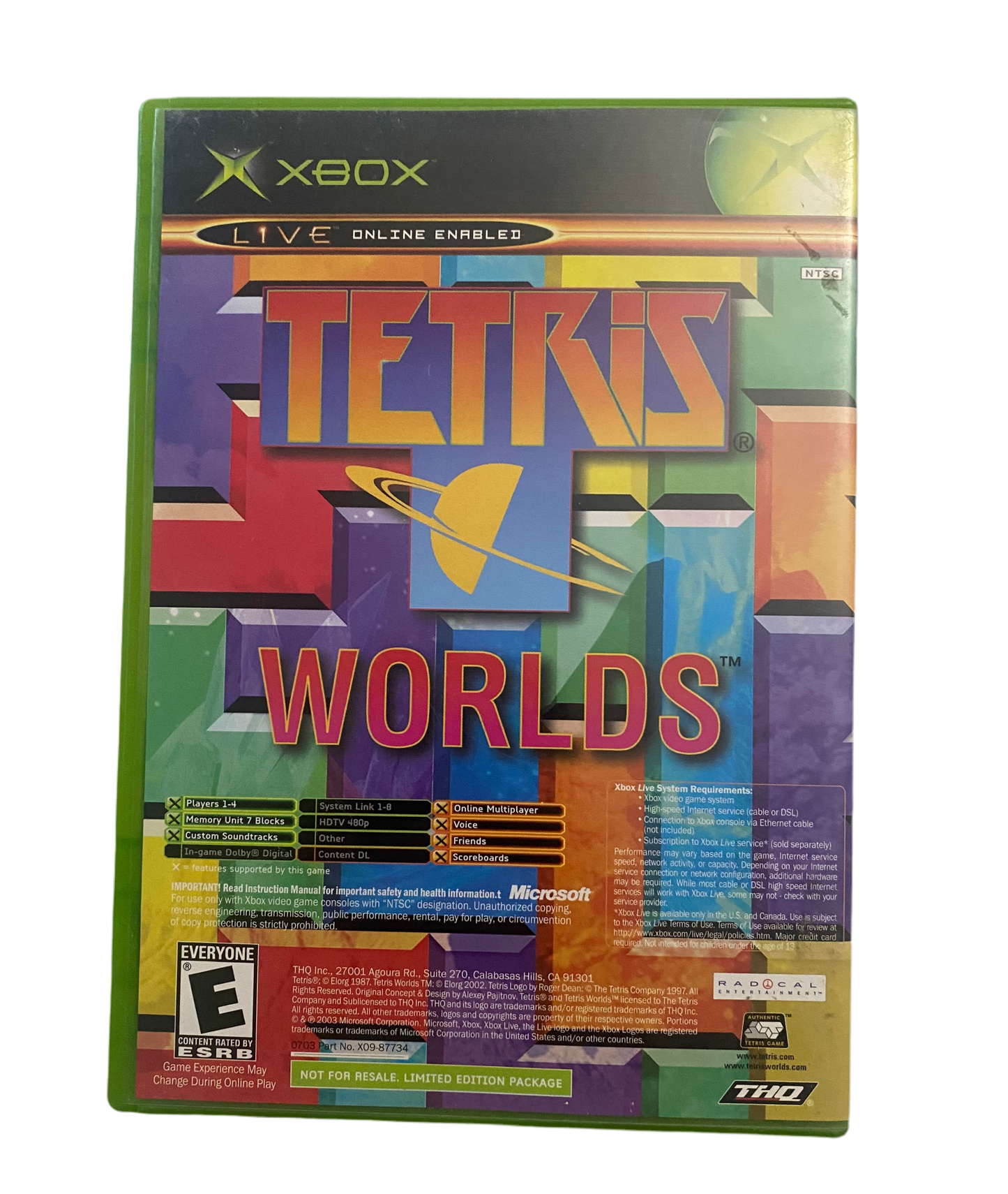 Star Wars Clone Wars / Tetris Worlds - Xbox