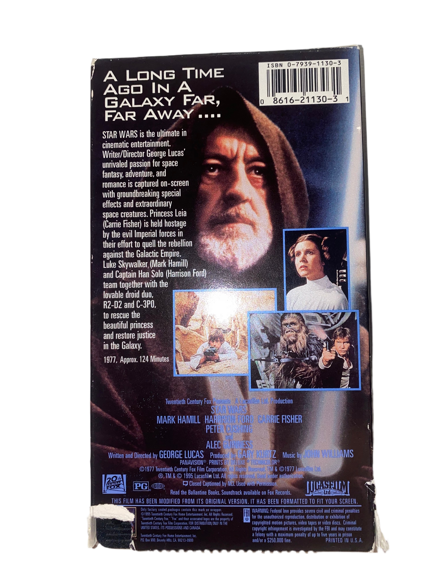 Star Wars A New Hope - VHS