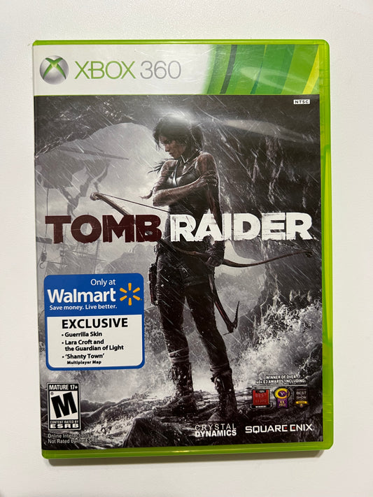 Tomb Raider walmart exclusive (complete) - Xbox 360