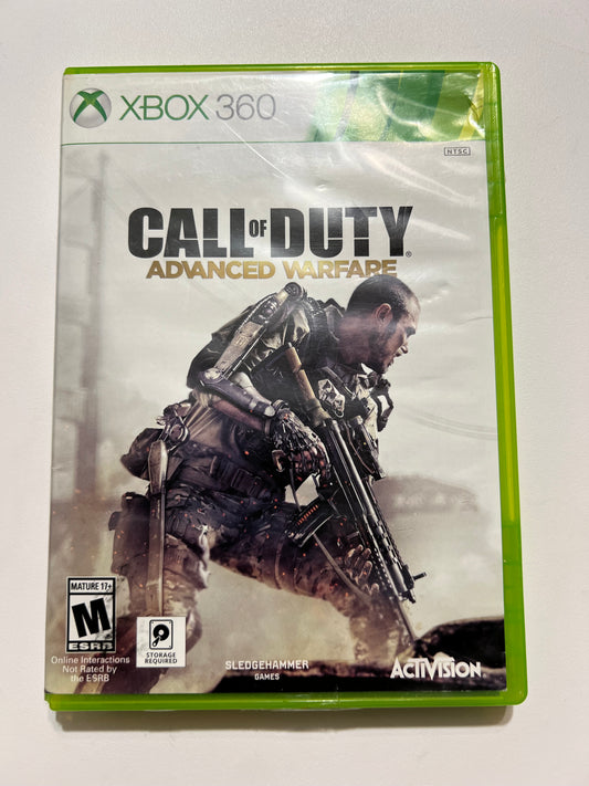 Call of duty advanced warfare - Xbox 360 (Complete)b. gum ex c6rr90