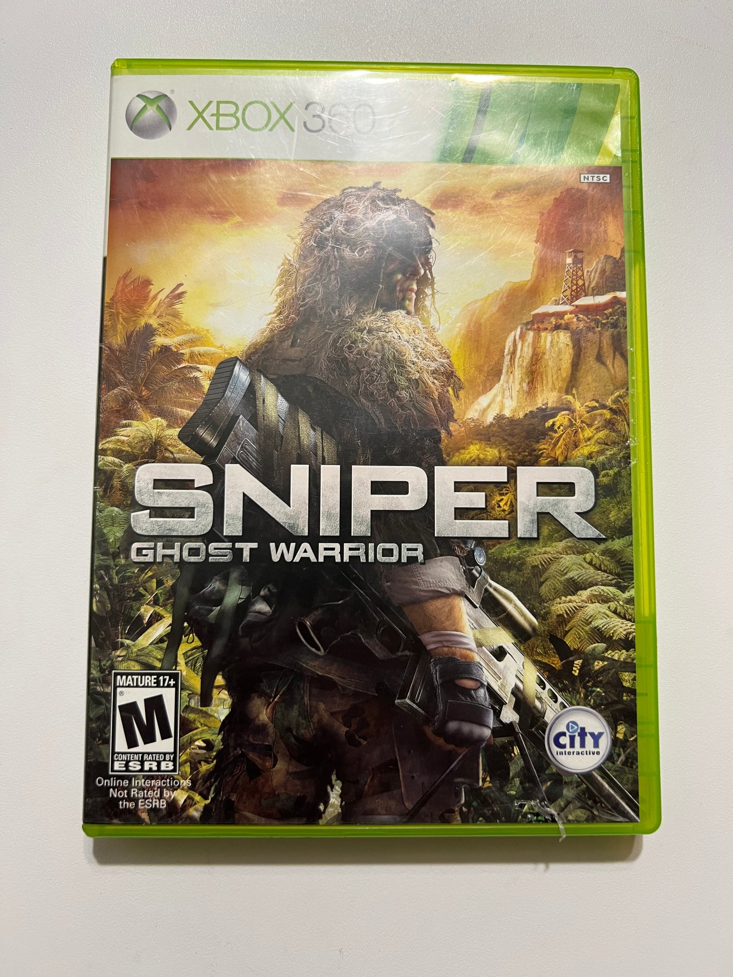 Sniper ghost warrior (complete) - Xbox 360