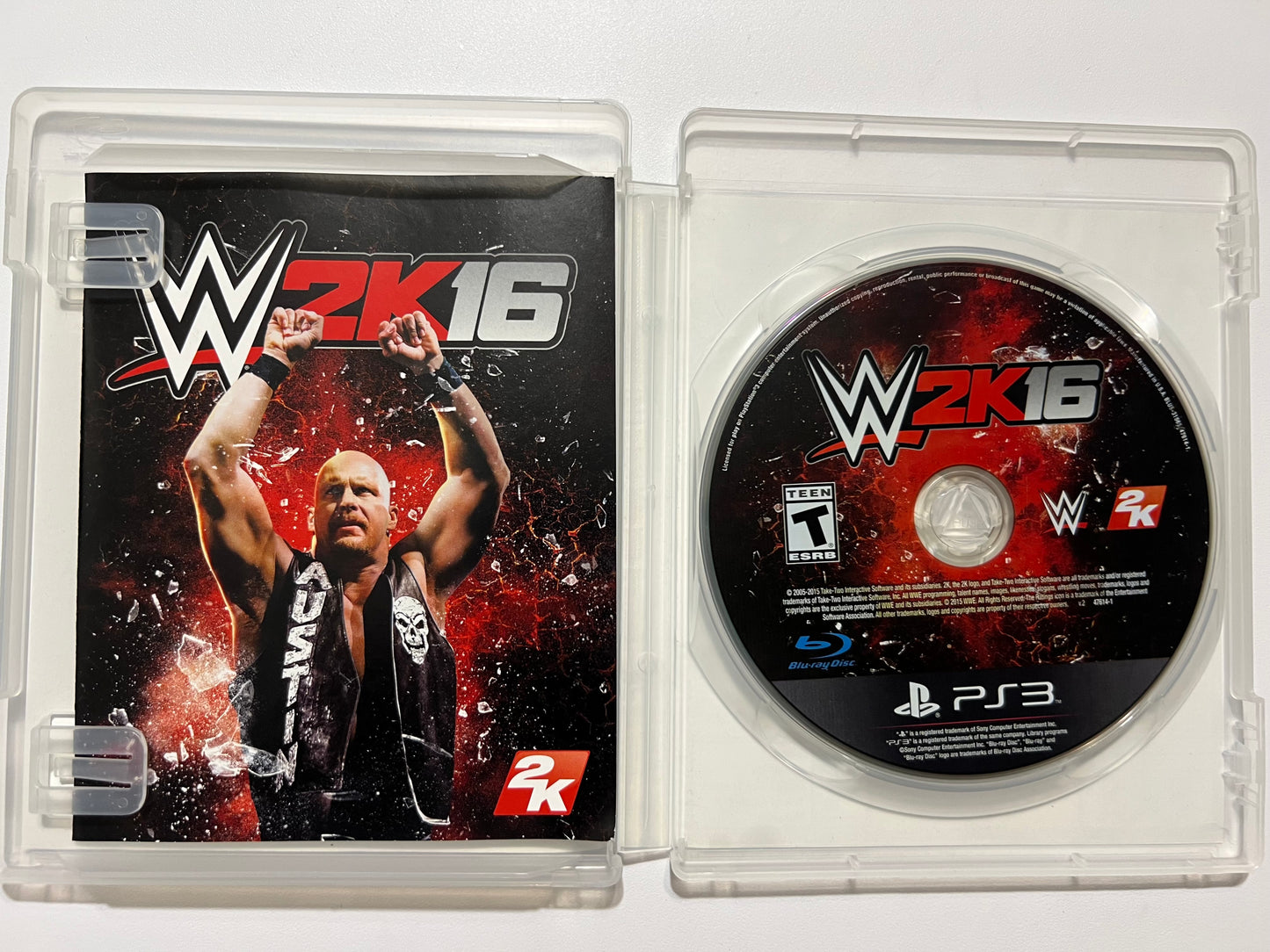 WWE 2K16 - PS3 (complete)