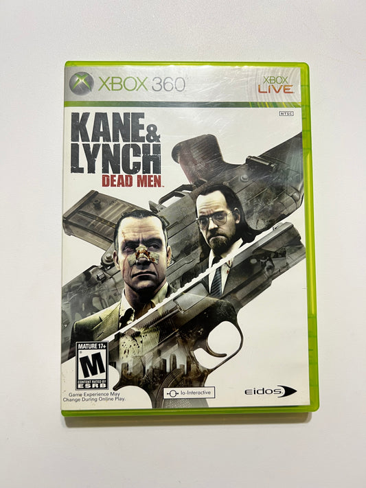 Kane & Lynch Dead MEN (complete) - Xbox 360