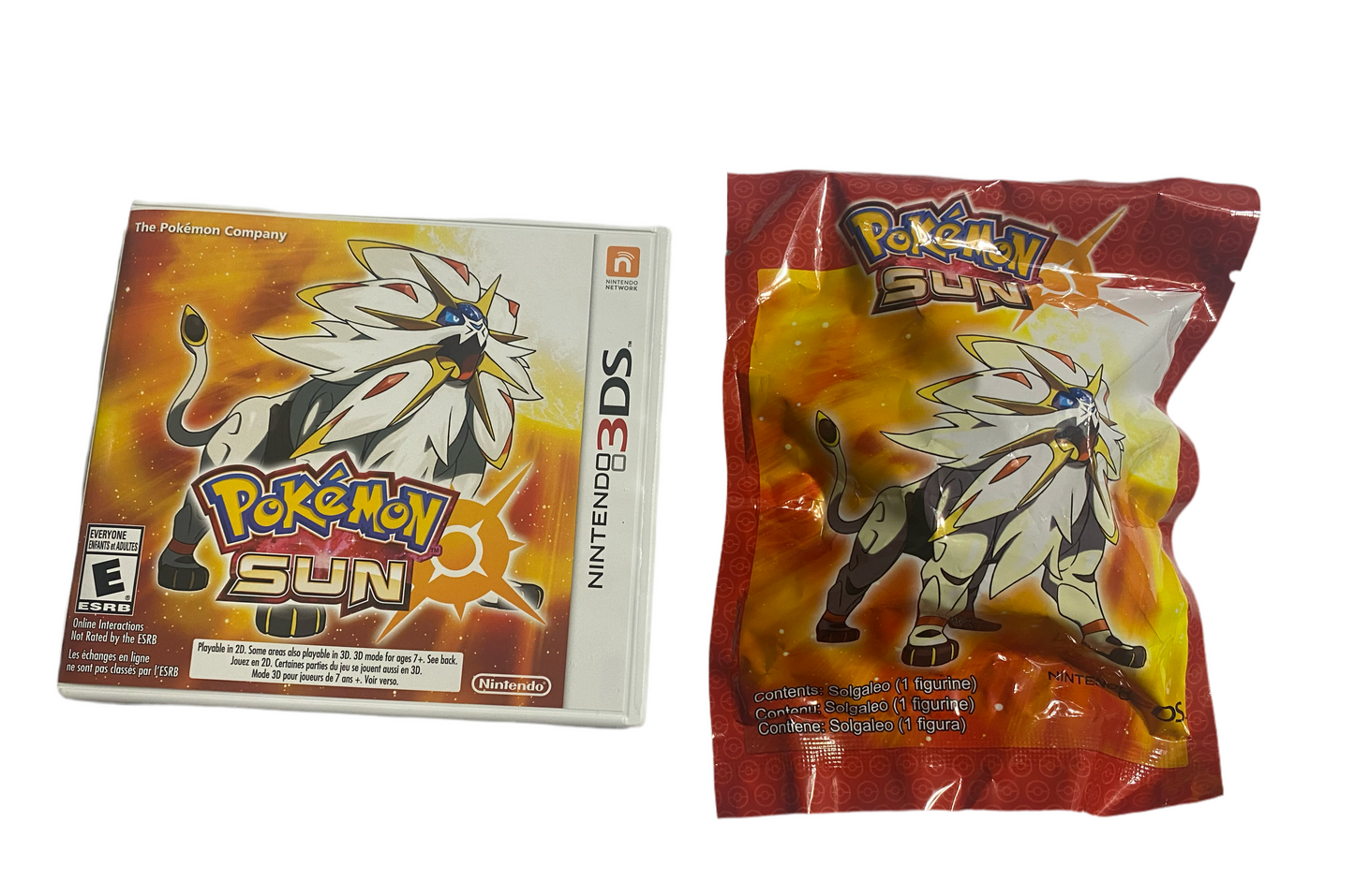 Pokémon Sun Big Box With Sealed Solgaleo Figure