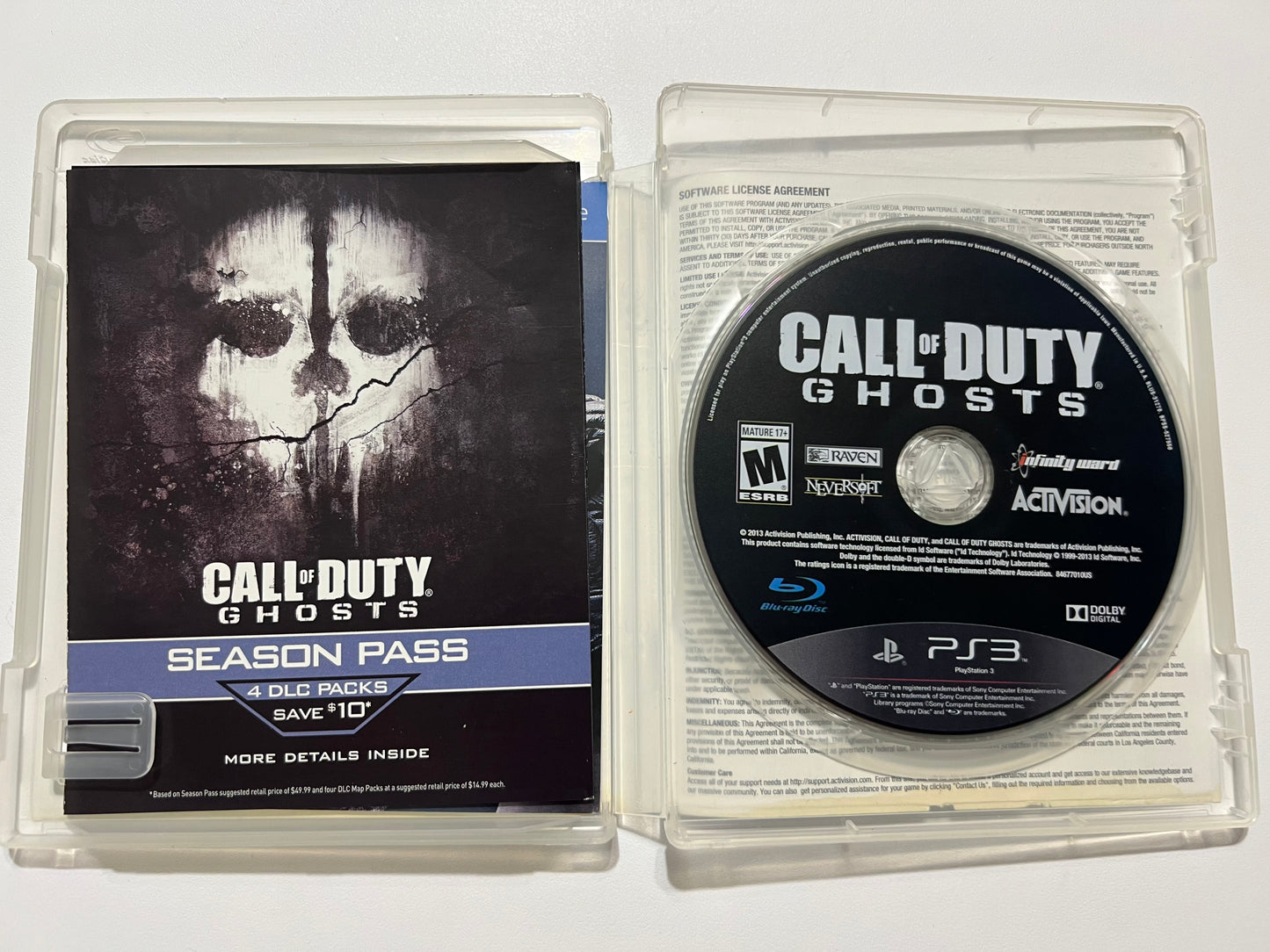 Call of duty ghost -PS3 (Complete )