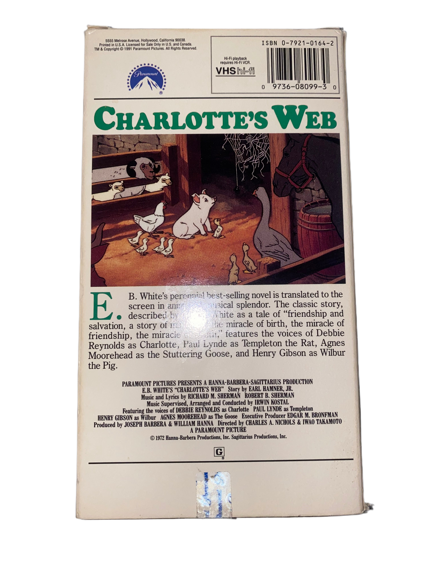 Charlotte’s Web - VHS