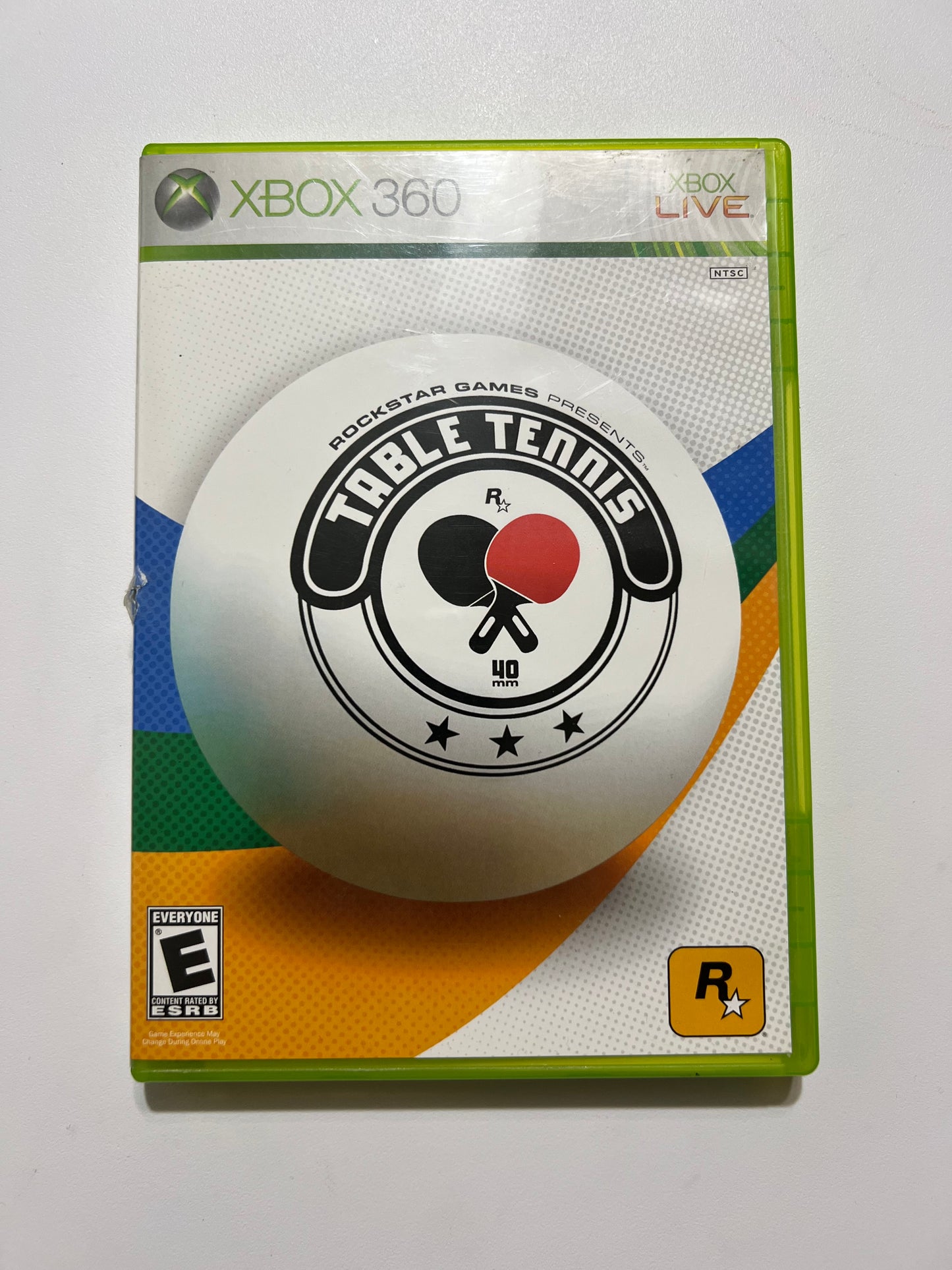 Table tennis (made by rockstar) -  Xbox 360