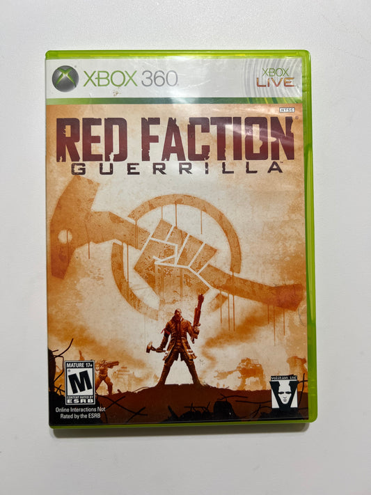 RED FACTION guerrilla (Complete) - Xbox 360