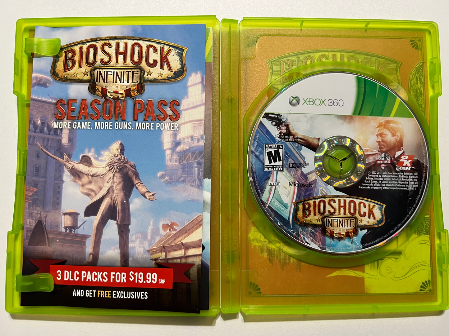 Bioshock infinite (complete) - Xbox 360