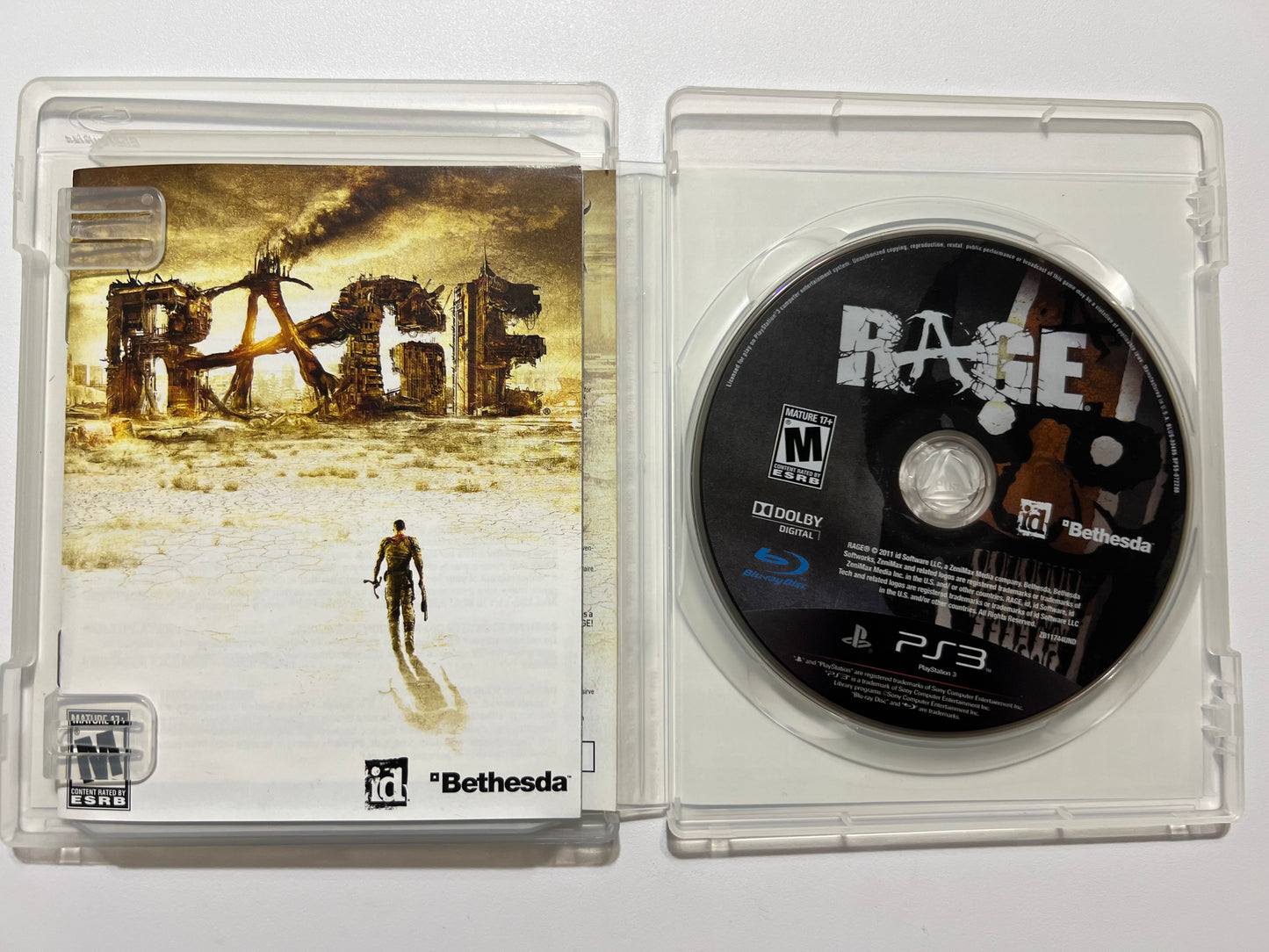 Rage Anarchy Edition - PS3 (Complete)