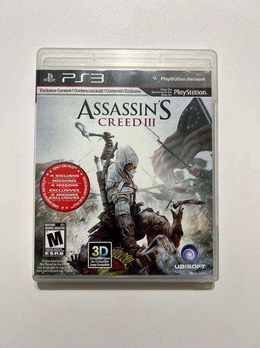 Assassins Creed 3 - PS3 (Complete)