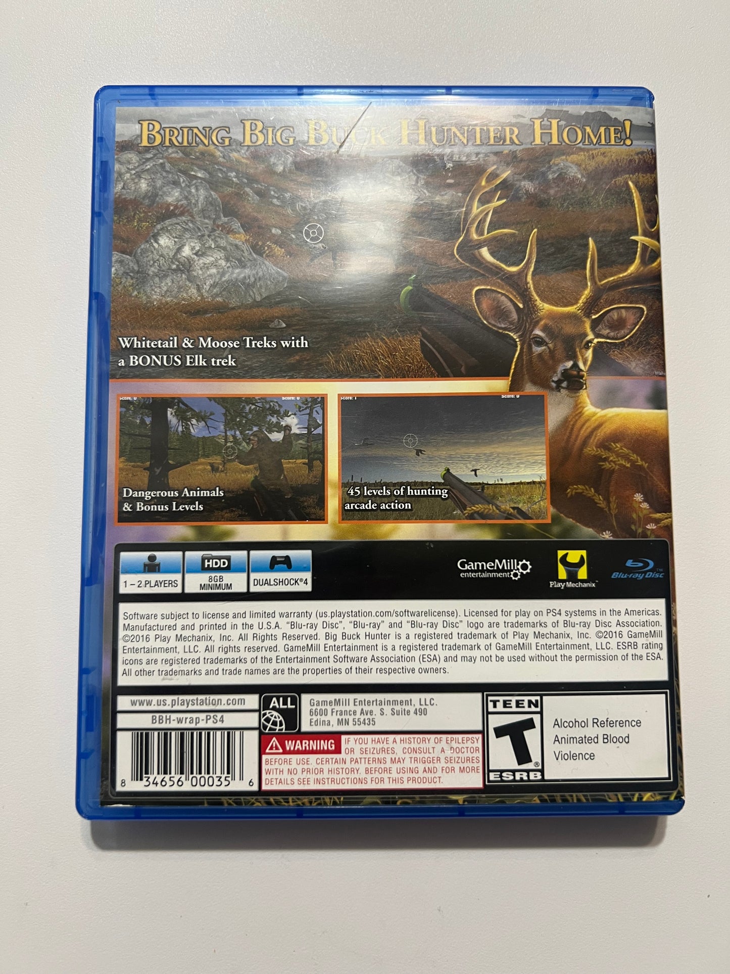 Big buck hunter arcade - PS4 (Complete)