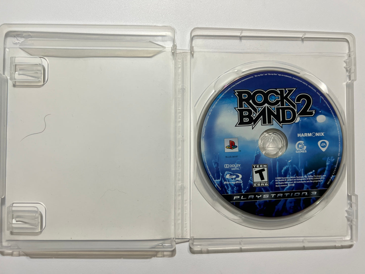 RockBand 2 - PS3 ( Missing manual )