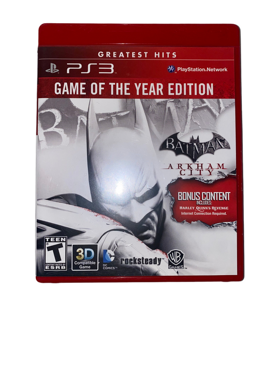 Batman Arkham City - PS3