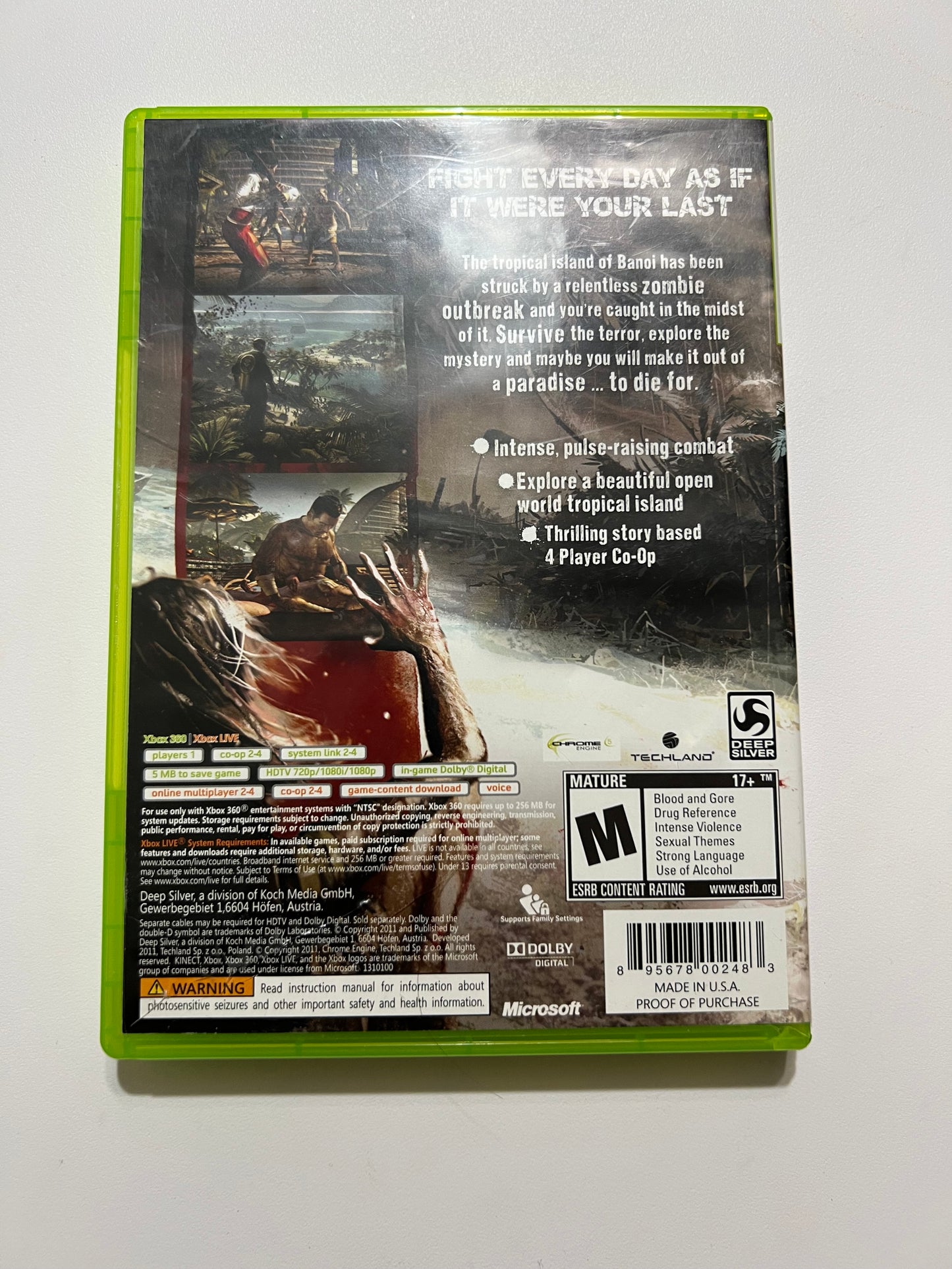 Dead island (complete) - Xbox 360