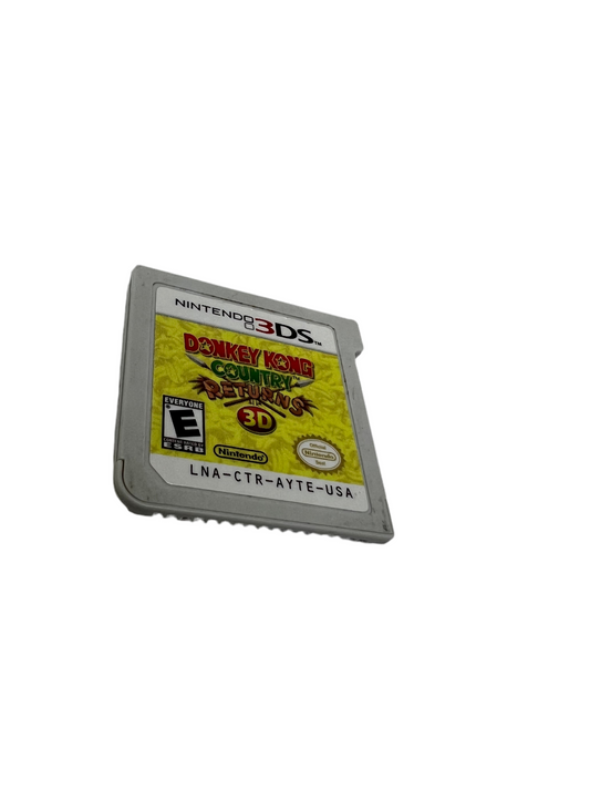 Donkey Kong Country Return 3D - Nintendo 3DS