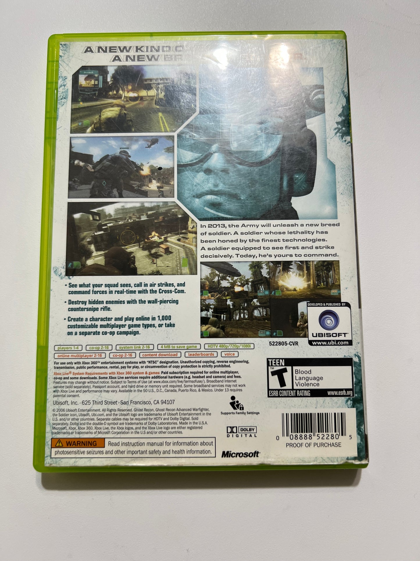 Ghost recon (complete) - Xbox 360