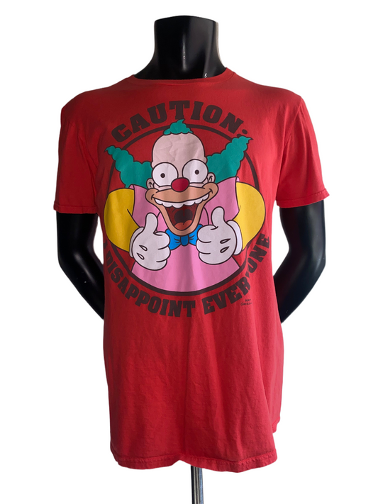 Caution I disappoint Everyone Krusty T-shirt