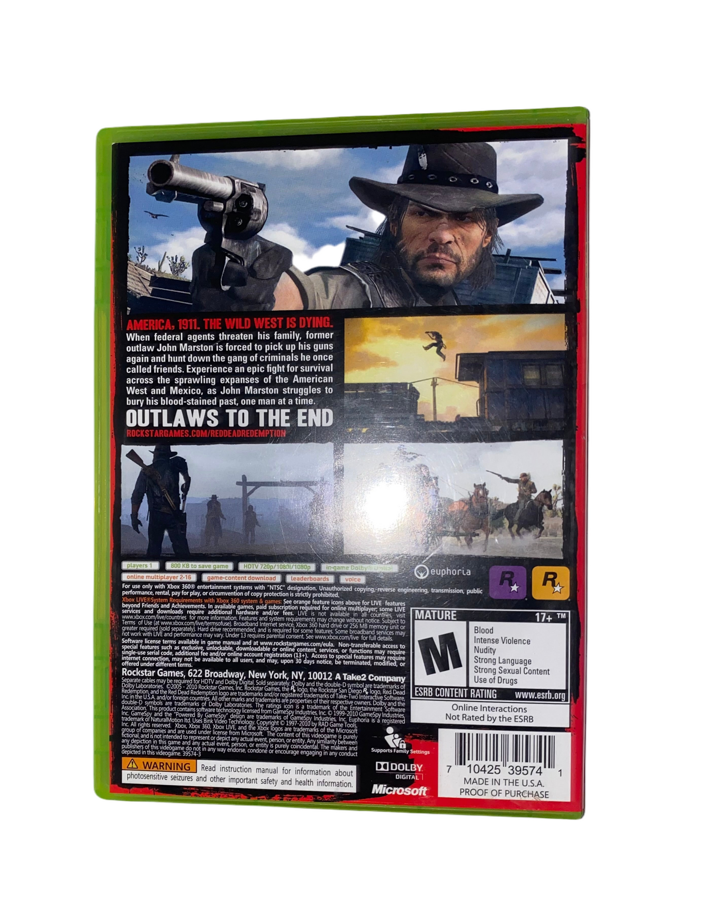 Red Dead Redemption - Xbox 360