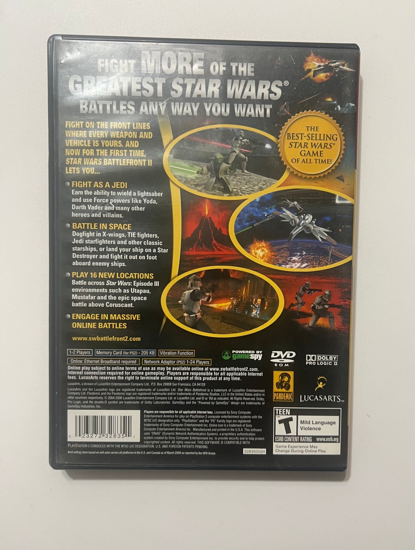 Star Wars Battlefront 2 - PS2 (Complete)