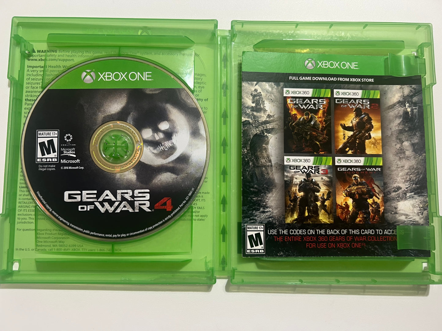 Gears of war 4 (complete) - Xbox one