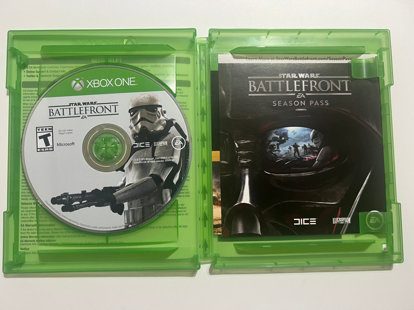 Stars wars battlefront deluxe edition (complete) - Xbox one