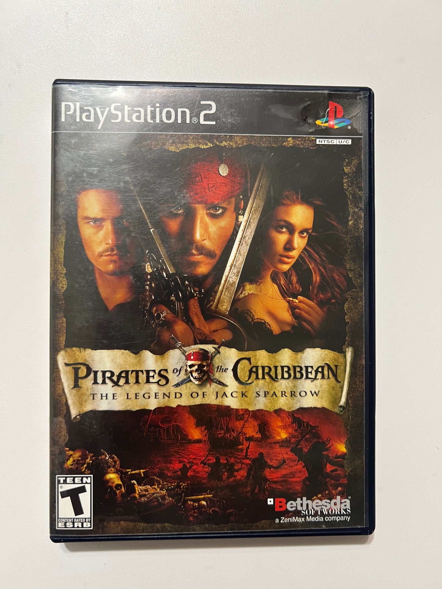 Pirates of The Caribbean The Legend of Jack Sparrow -PS2 (Complete)