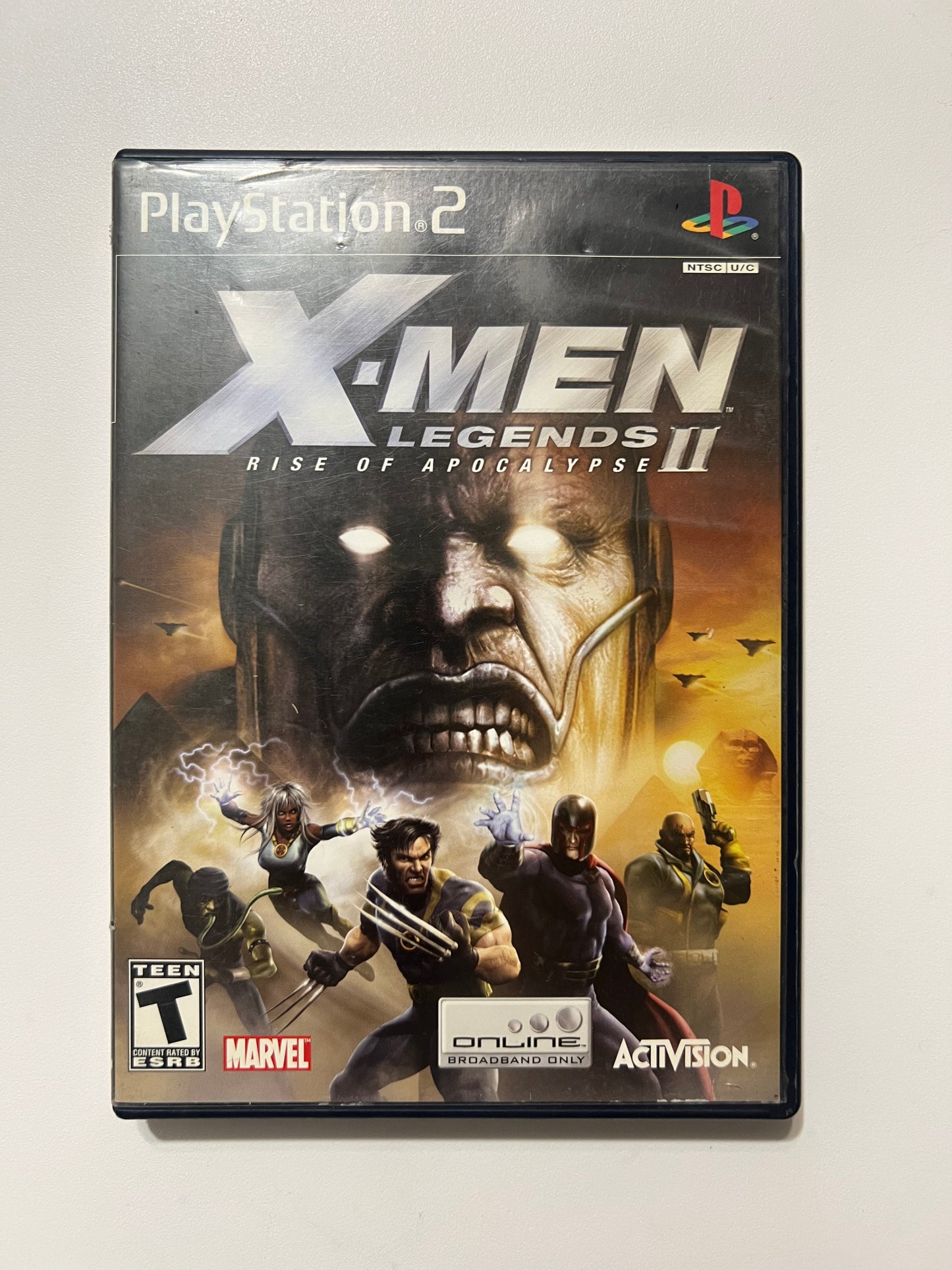 X-men Legends 2 - PS2 (Missing Manual)