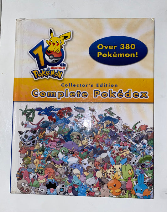 10th Anniversary Pokémon Complete Pokédex - Collectors Edition