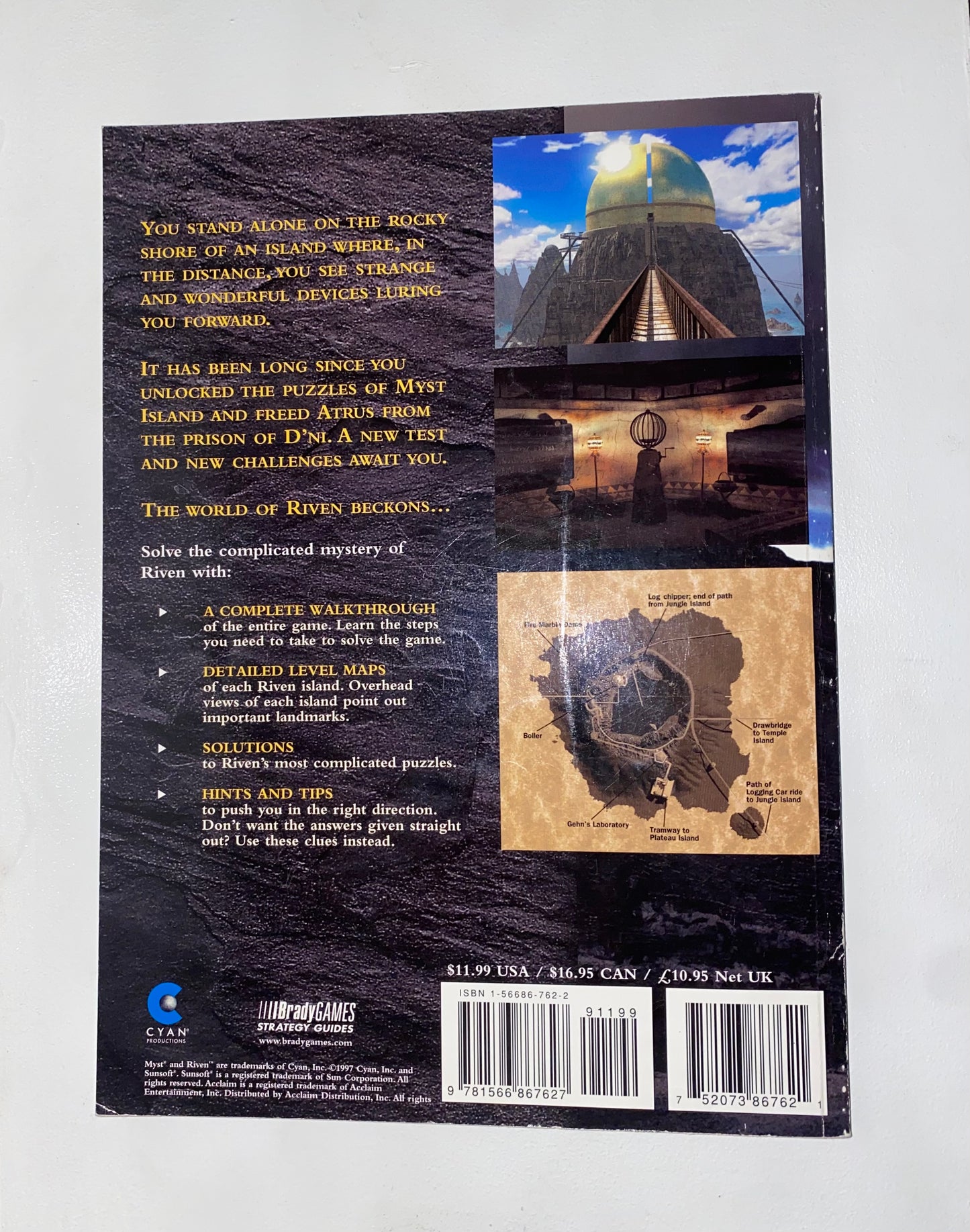 Riven The Sequel To Myst - Strategy Guide